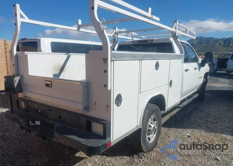 2022 Chevrolet Silverado 2500Hd 2Wd Double Cab Long Bed Wt from USA, damaged, VIN 1GB2WLE79NF321722